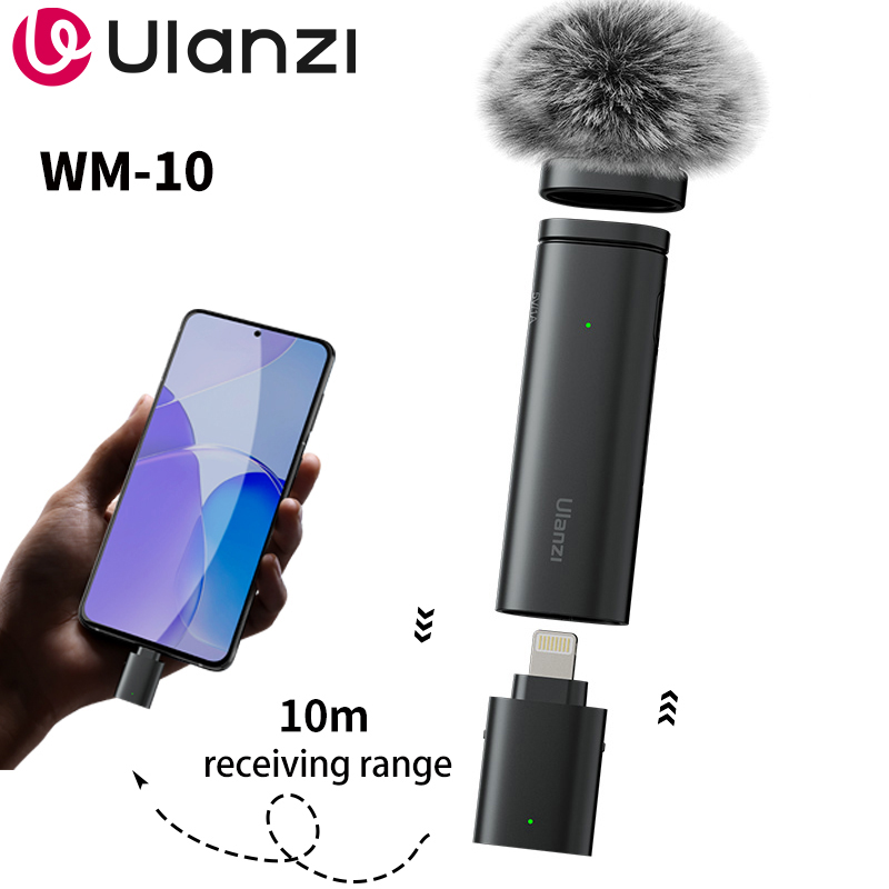 Microphone Capsule - Ulanzi WM-10 Wireles Lavalier Microphone 1