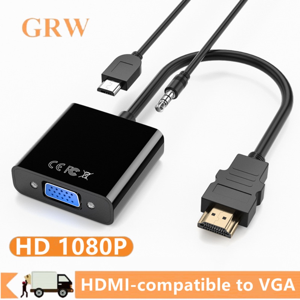 Mdi Cable - 1080P HDMI-compatible to VGA Adapter Cable