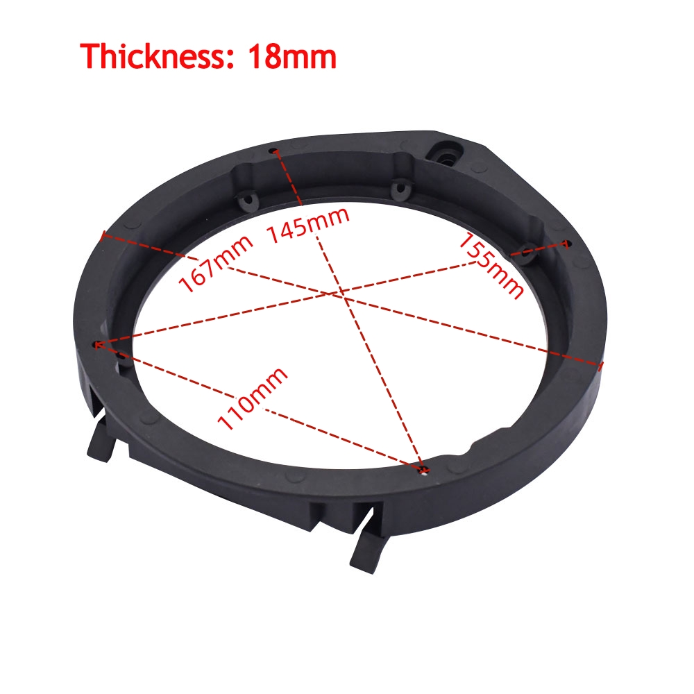 2pair 6.5inch Car Door Speaker - Audio Jumper Wire recension och pris