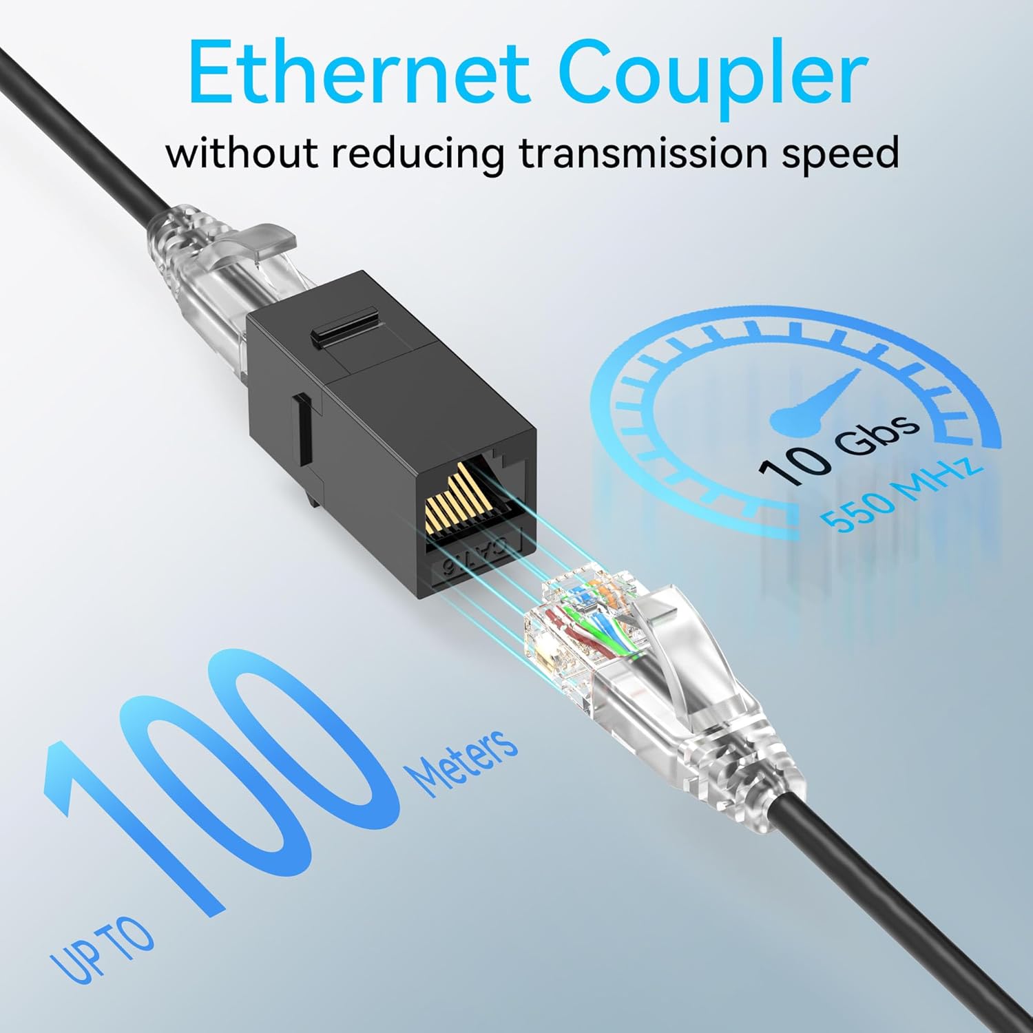 RJ45 Cat6 Keystone Coupler Int - Rj45 Jack recension och pris