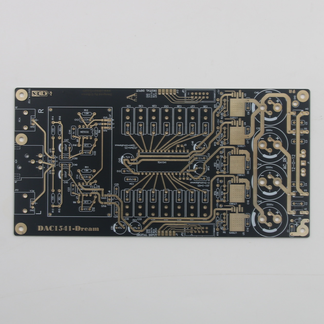HiFi 1PC TDA1541 Stereo Audio  - Dac Board recension och pris