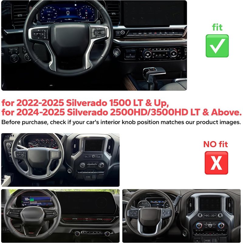 Reliable-Car Decor For Trimfor - Knob Aluminum recension och pris