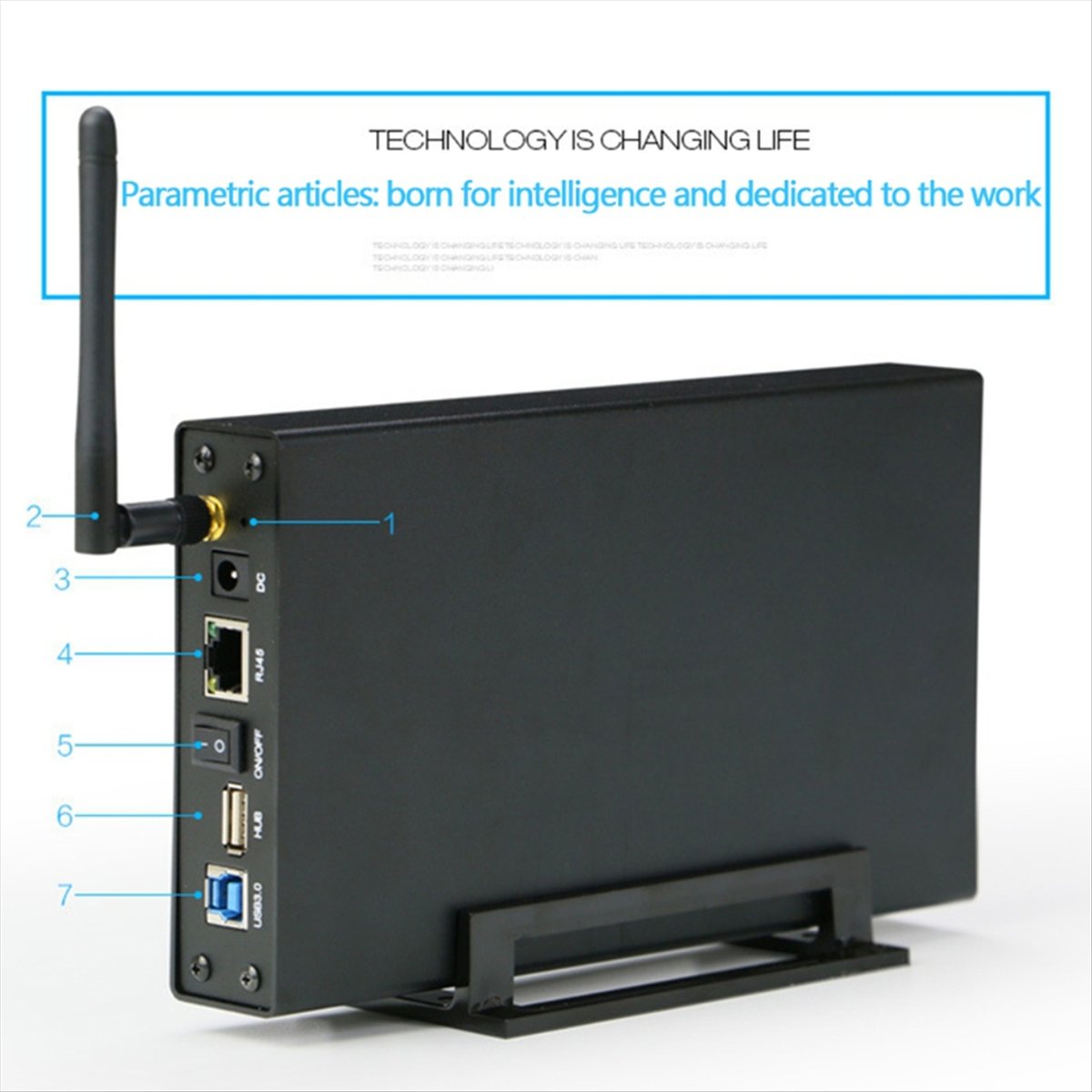 DT271/Portable 3.5 Inch HDD SS - Speaker Enclosure recension och pris