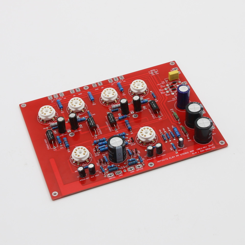 HiFi EL84+ECF80 Stereo Push Pu - Audio Amplifier Board recension och pris