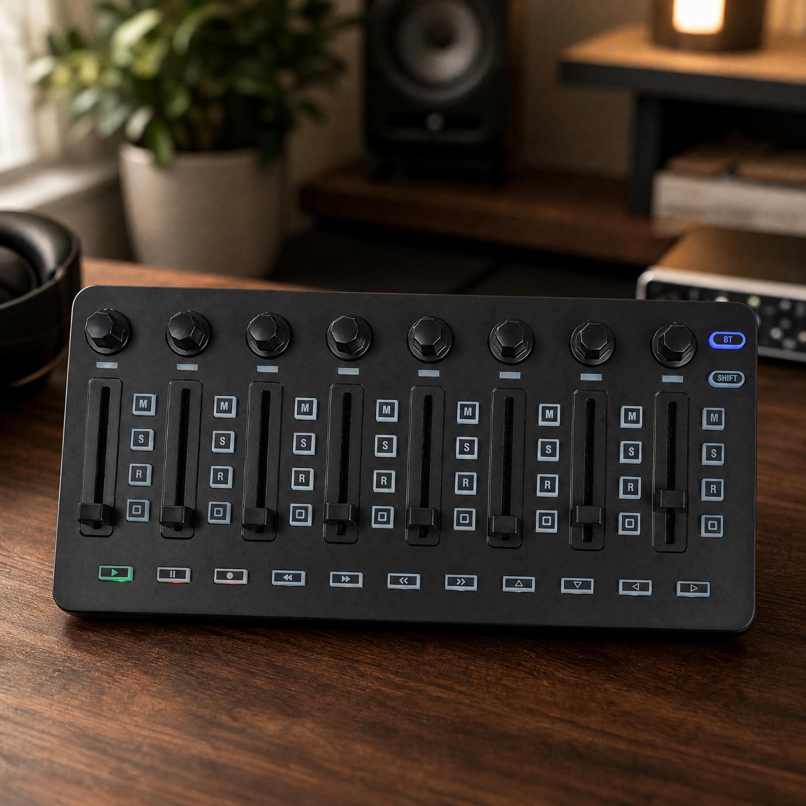 Compact MIDI Mixer Controller  - Audio Interface recension och pris