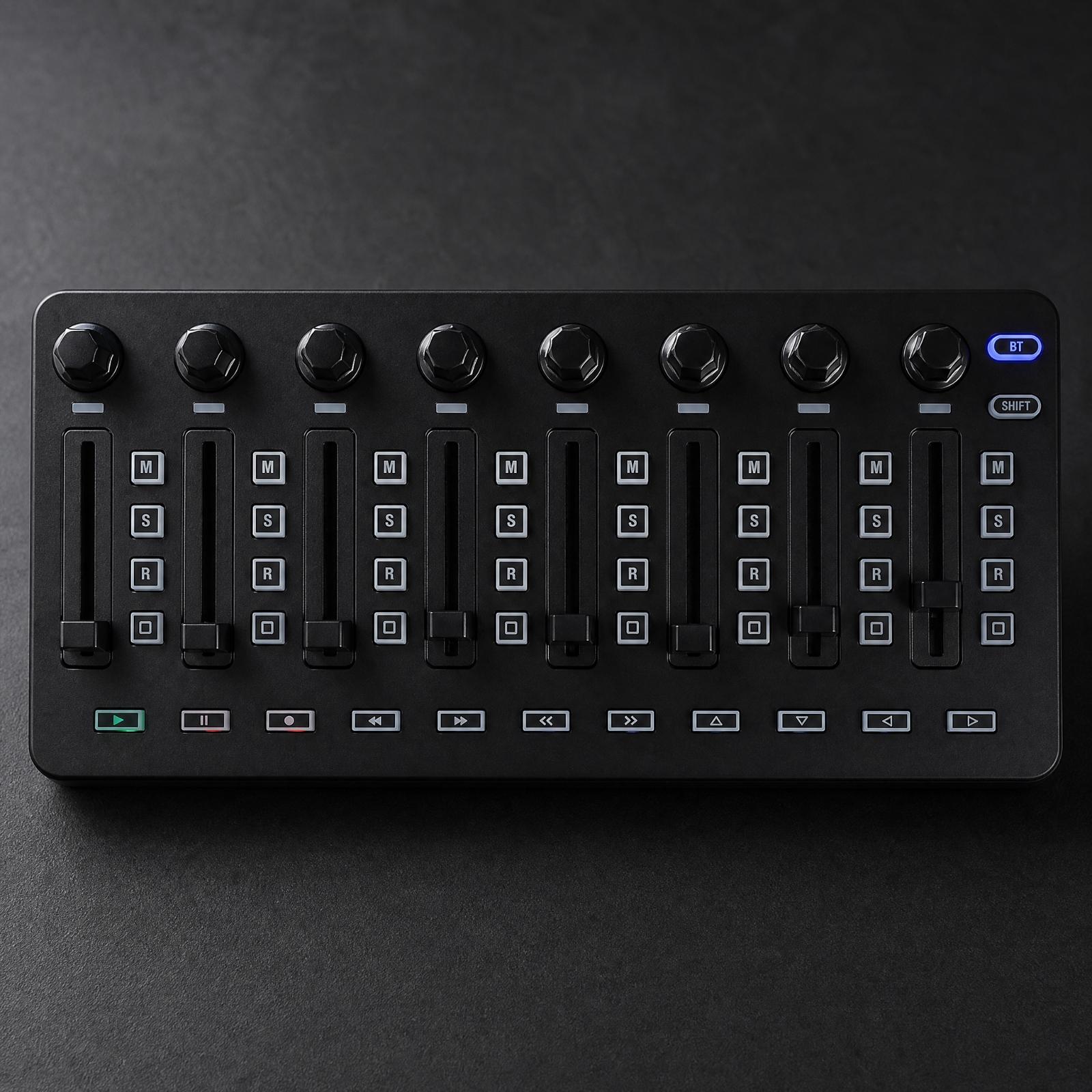 Compact MIDI Mixer Controller  - Audio Interface recension och pris