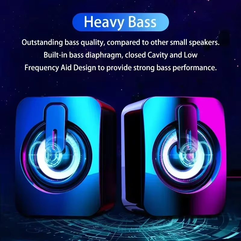 Portable Wired USB Speaker HiF - Speaker Wire recension och pris