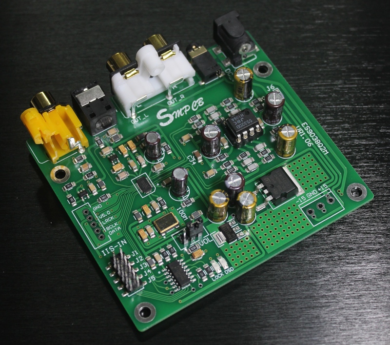 ES9038 Q2M DAC DSD decoder boa - Dac Board recension och pris