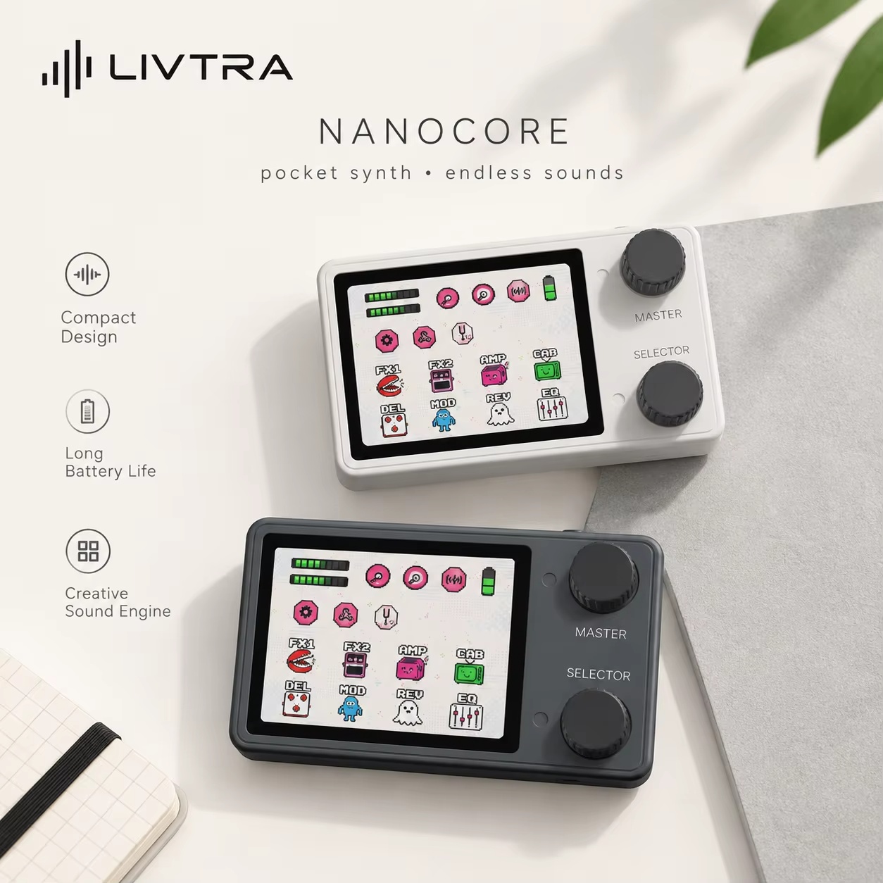 New Livtra Nanocore Mini Guita - Audio Interface recension och pris
