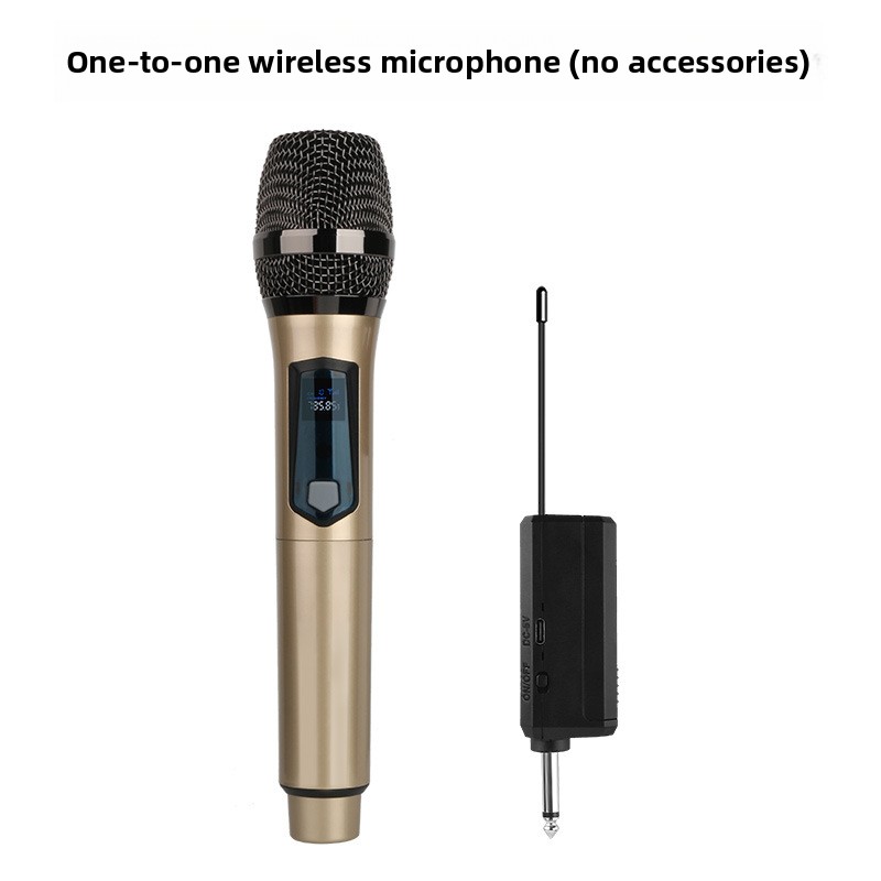 Wireless Microphone 2 Channels - Ribbon Microphone recension och pris