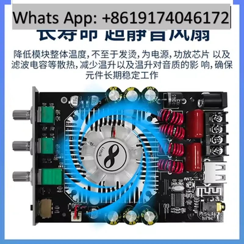 ZK-1602T digital power amplifi - Audio Amplifier Board recension och pris
