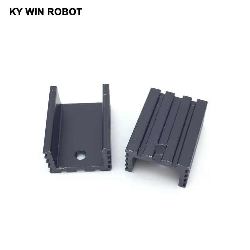10pcs  Aluminium TO-220 Heatsi - Heatsink Aluminum recension och pris