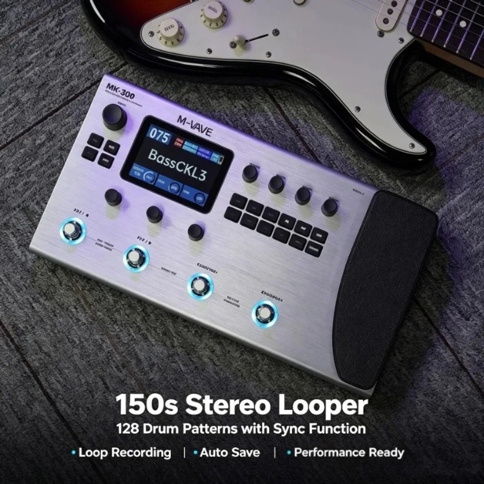 M-VAVE MK-300 Wireless Guitar  - Audio Interface recension och pris