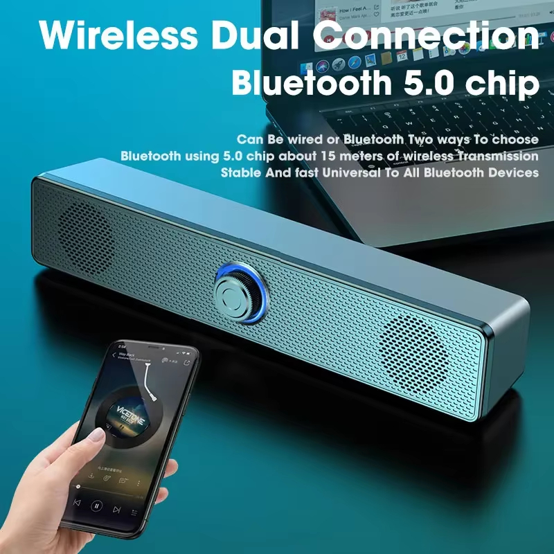 Bluetooth 5.0 4D Surround Soun - Speaker Wire recension och pris