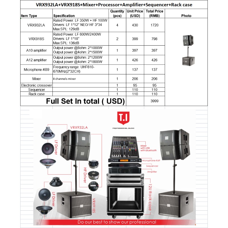 12 Inch Two-Way Full Range Pas - Full Range Speaker recension och pris