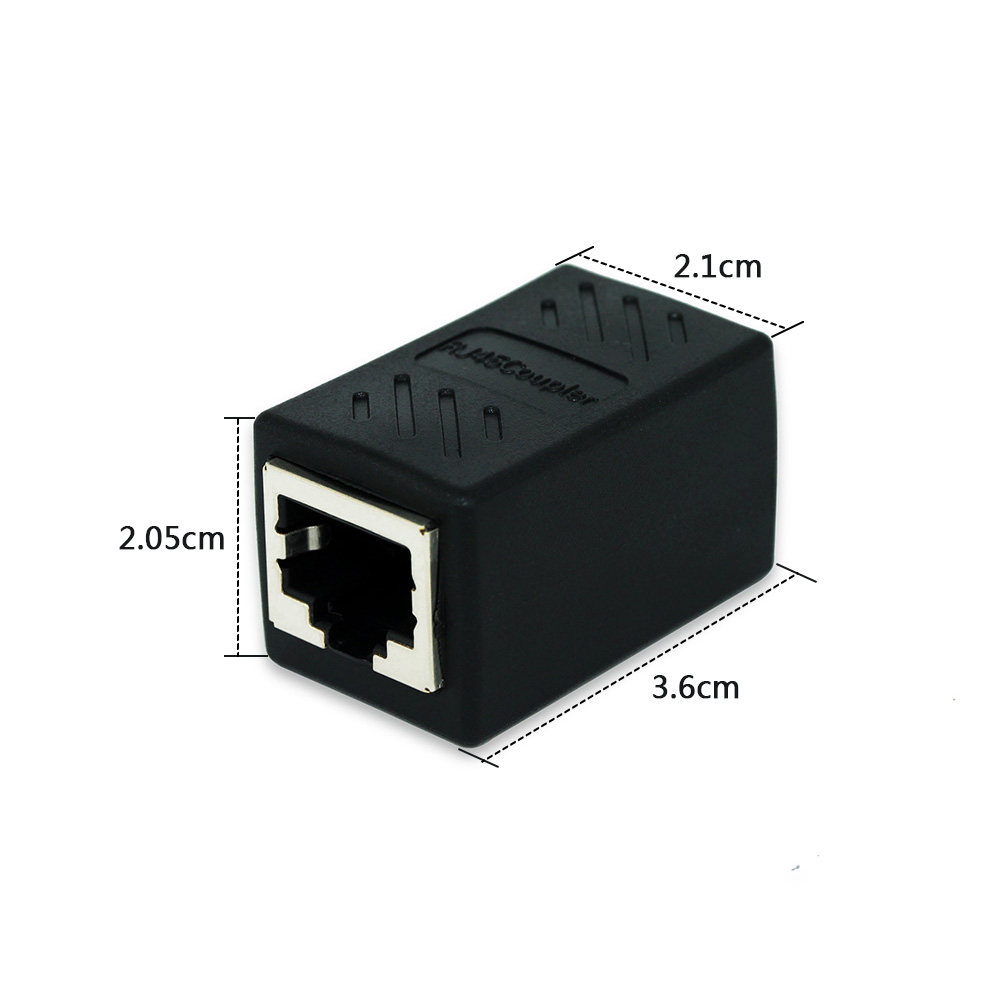 OULLX RJ45 Female to Female Po - Rj45 Jack recension och pris
