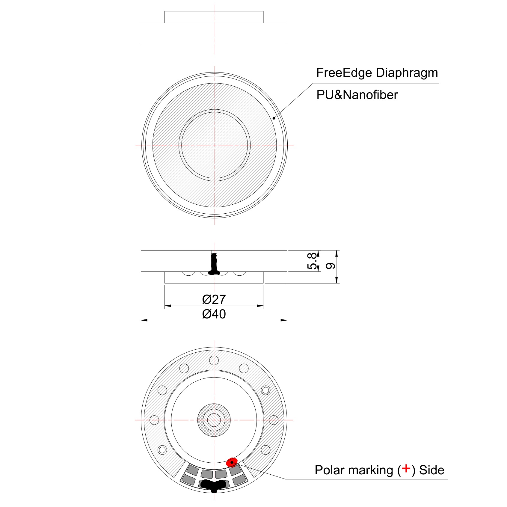 Hifi full range unit 40mm head - Diy Headphone recension och pris
