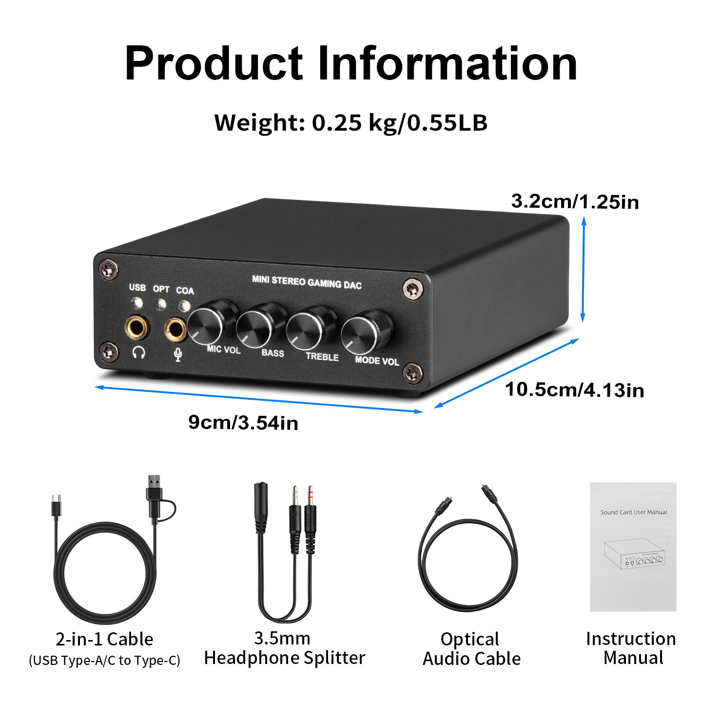 H1 AUX Stereo Audio Adapter24b - Usb Sound Card recension och pris