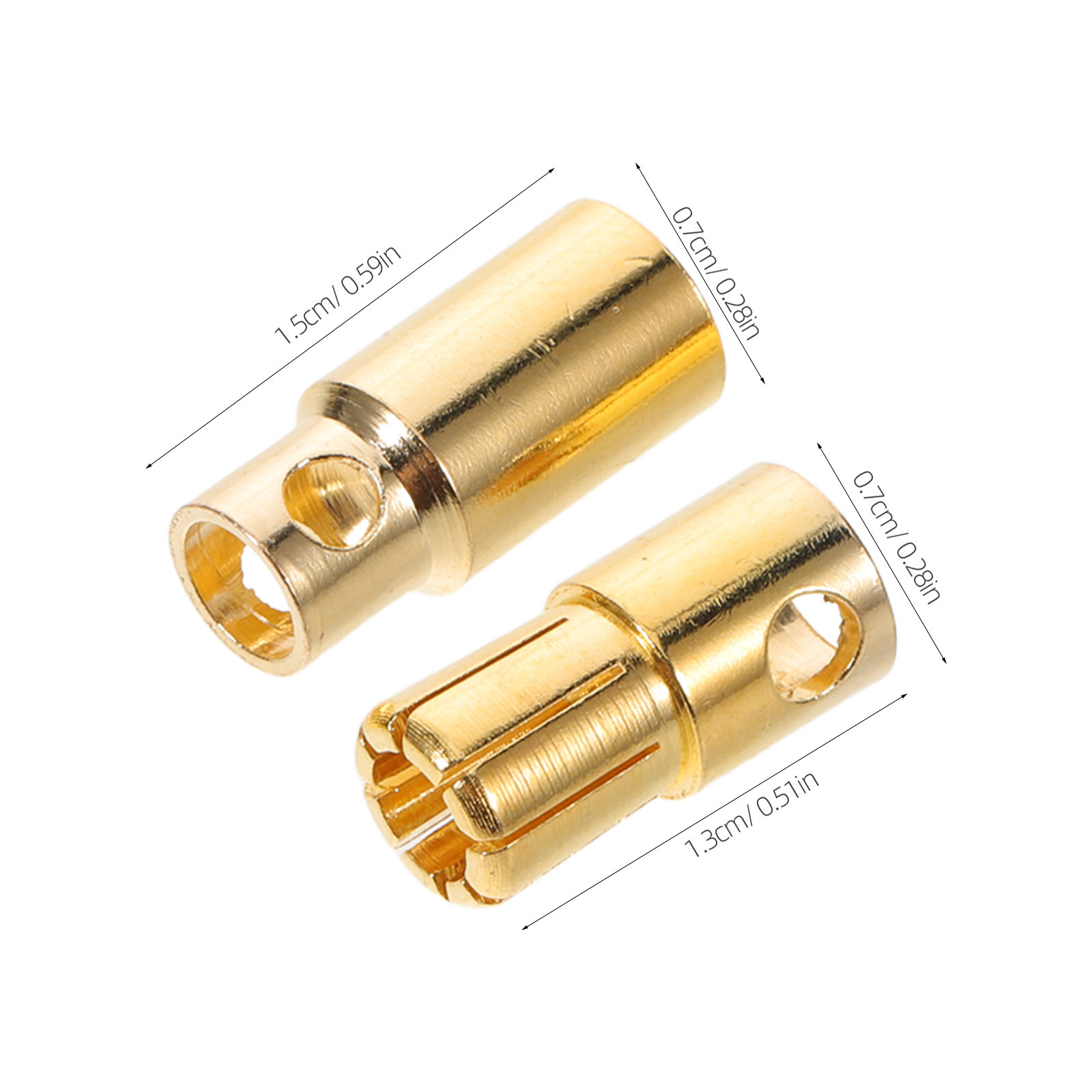 20Sets Rc Motor Connectors Gol - Banana Plug recension och pris