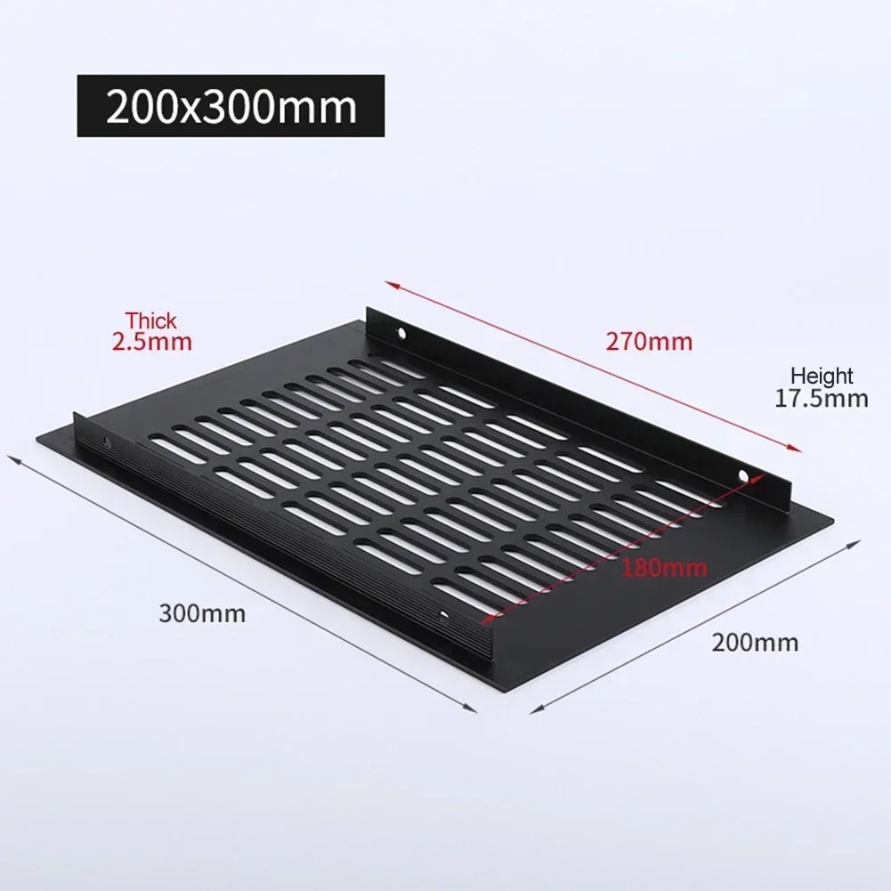 200mm Air Vent Cover Rectangul - Ventilation Grille Aluminum recension och pris