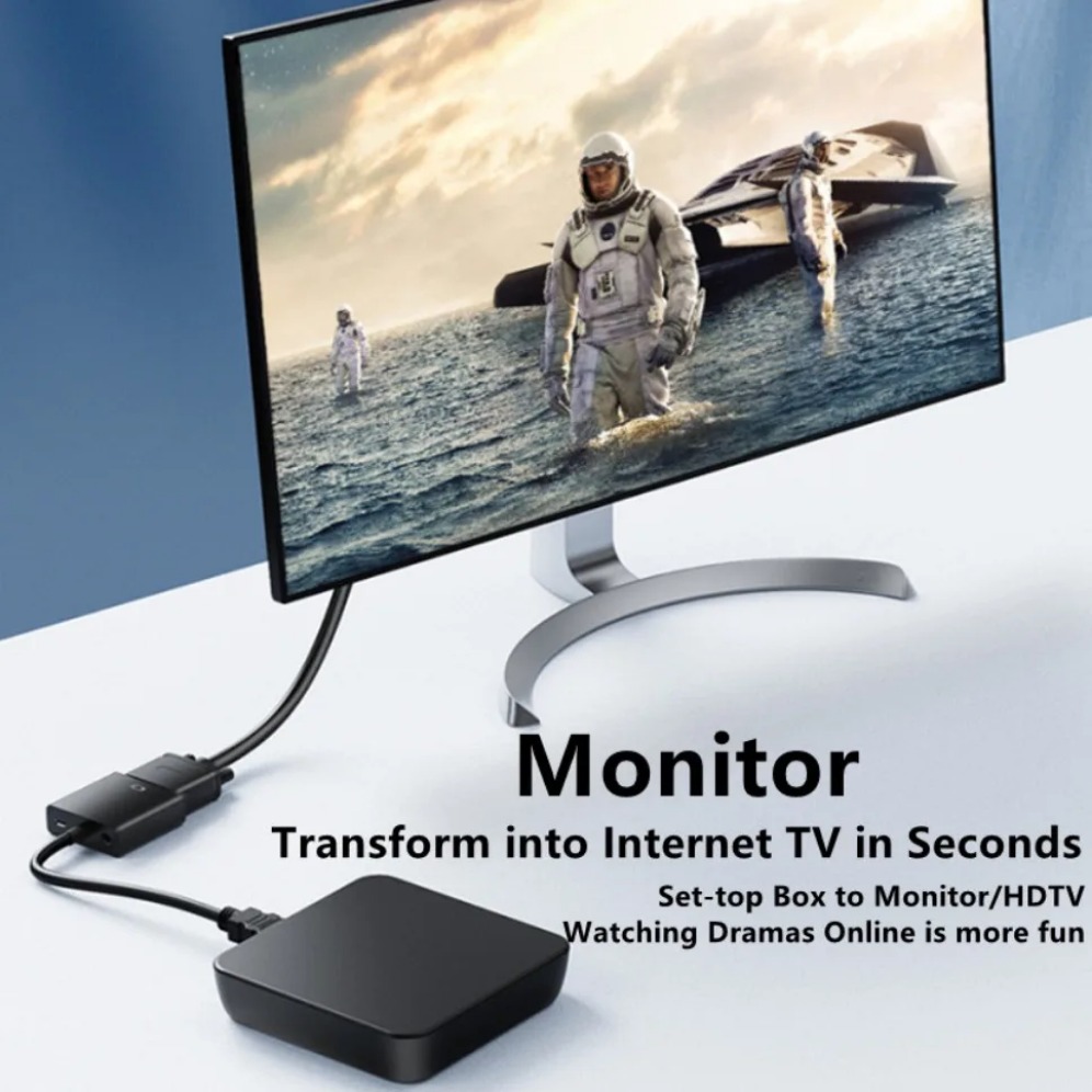 1080P HDMI-compatible to VGA A - Mdi Cable recension och pris