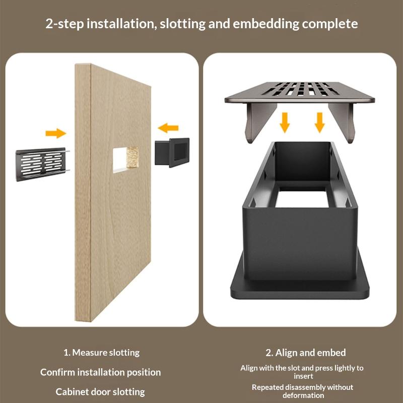 Aluminum Alloy/plastic Cabinet - Ventilation Grille Aluminum recension och pris