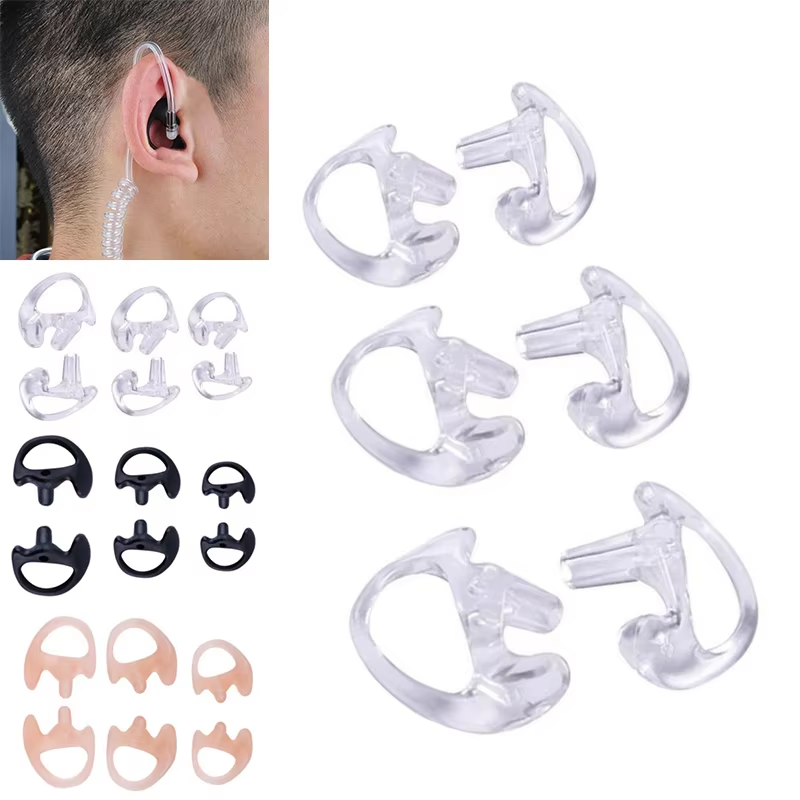 2PCS Ear Molds Soft 2-Way Radi - Diy Headphone recension och pris