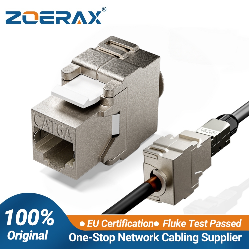 ZoeRax Keystone Module Jacks C - Rj45 Jack recension och pris