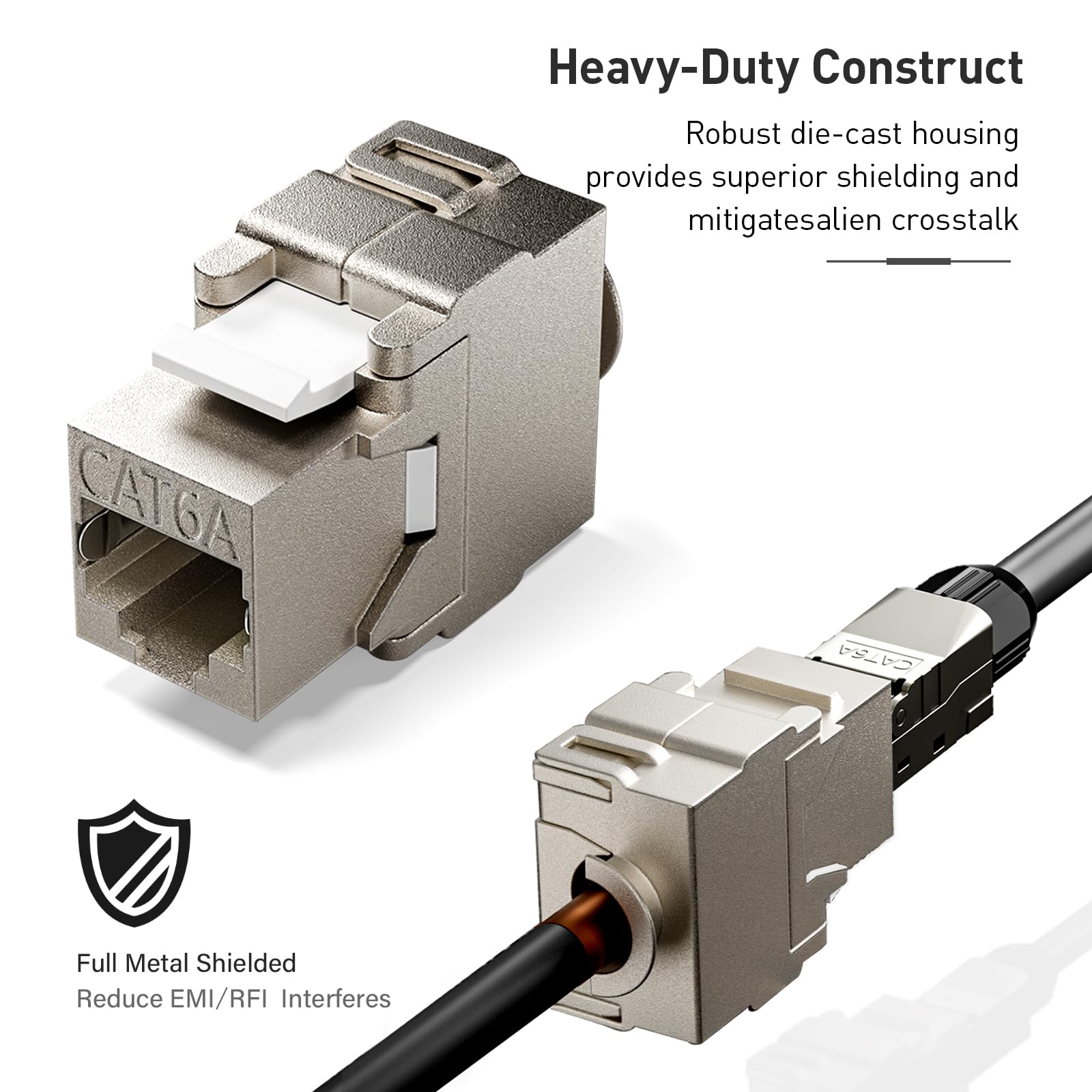 ZoeRax Keystone Module Jacks C - Rj45 Jack recension och pris