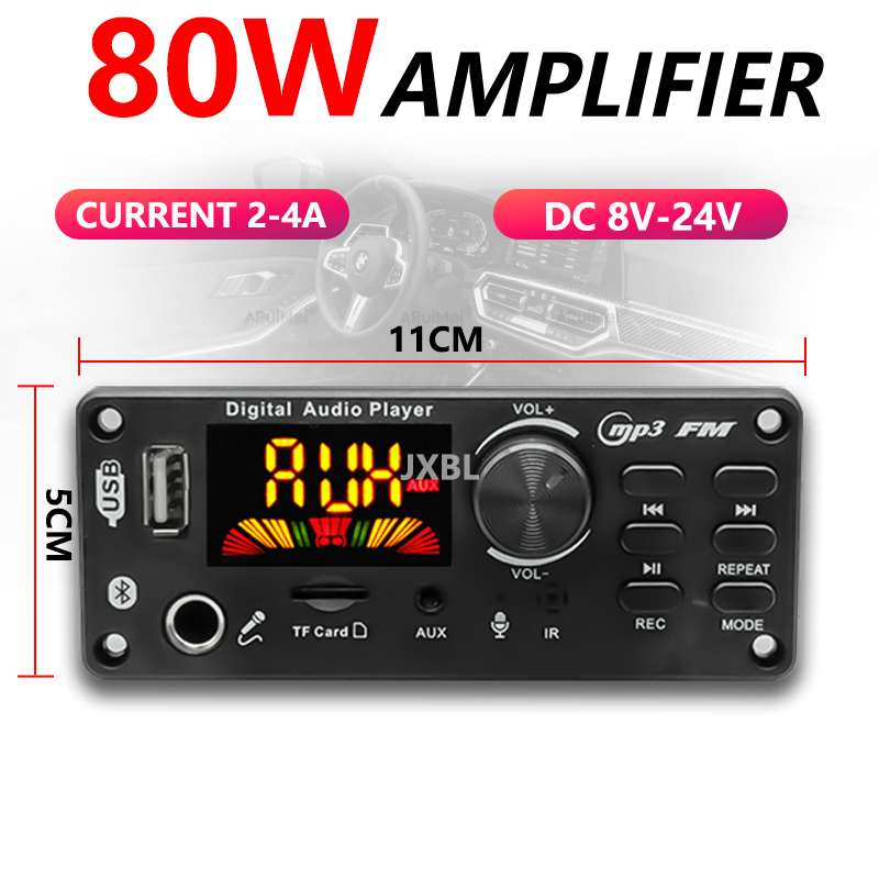 80W Bluetooth 5.0 MP3 Decoder  - Dac Board recension och pris