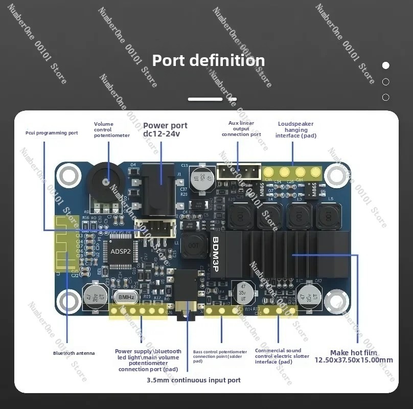 BDM3P Portable Bluetooth 5.3 A - Diy Speaker recension och pris