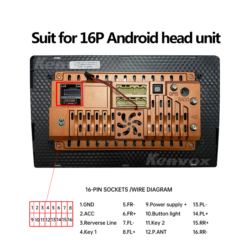 Android Car Radio Canbus for S - Audio Cable Rca recension och pris