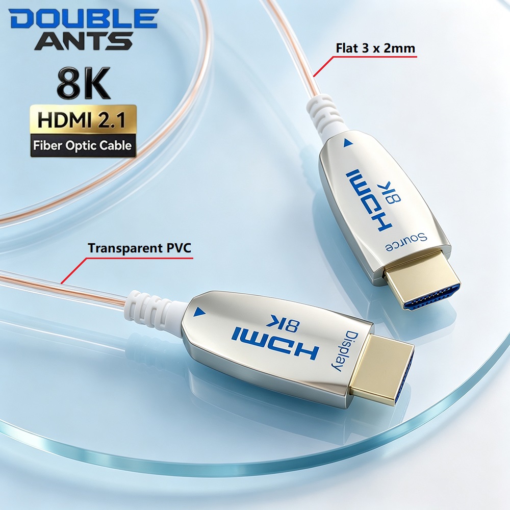 Ultra Thin 8K HDMI 2.1 Fiber O - Mdi Cable recension och pris