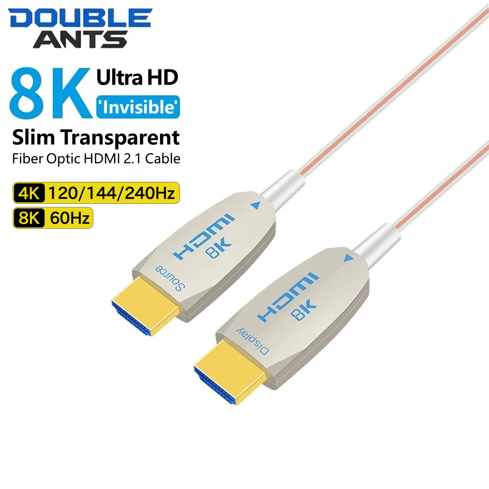 Ultra Thin 8K HDMI 2.1 Fiber O - Mdi Cable recension och pris