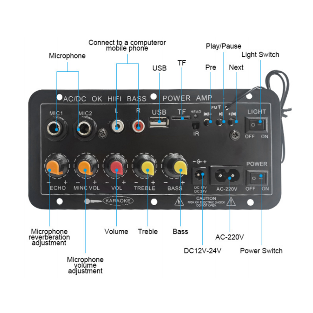 D10 Digital Bluetooth Amplifie - Diy Speaker recension och pris