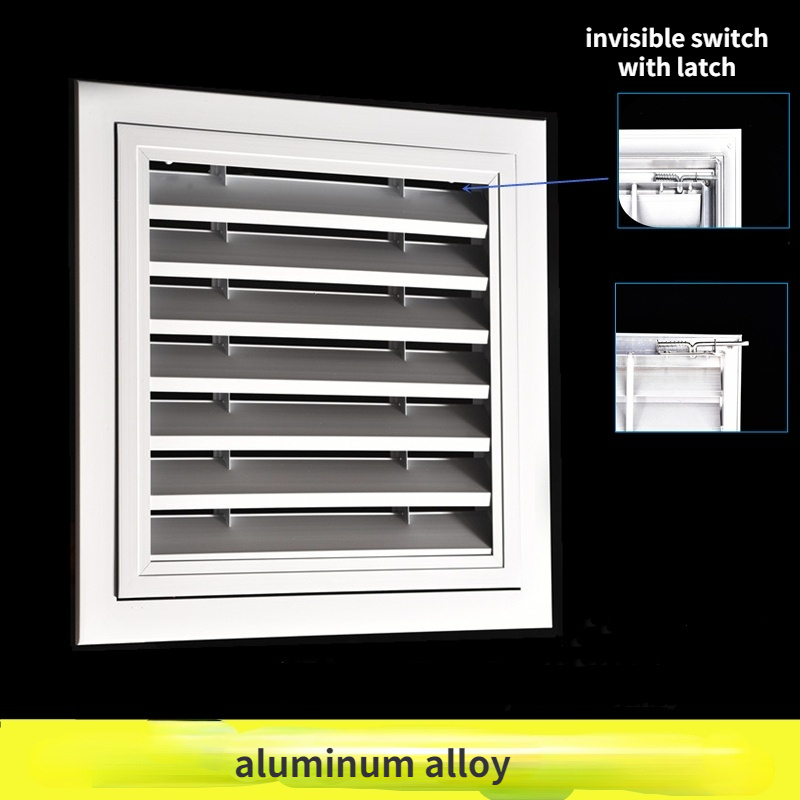 Aluminum alloy exhaust shutter - Ventilation Grille Aluminum recension och pris