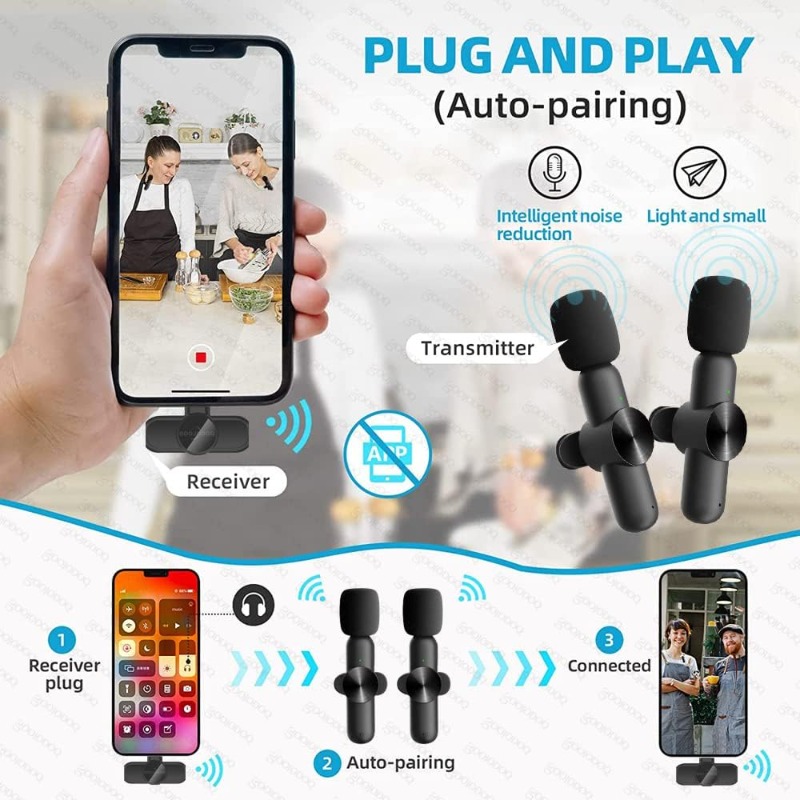 Wireless Lavalier Microphone f - Microphone Capsule recension och pris