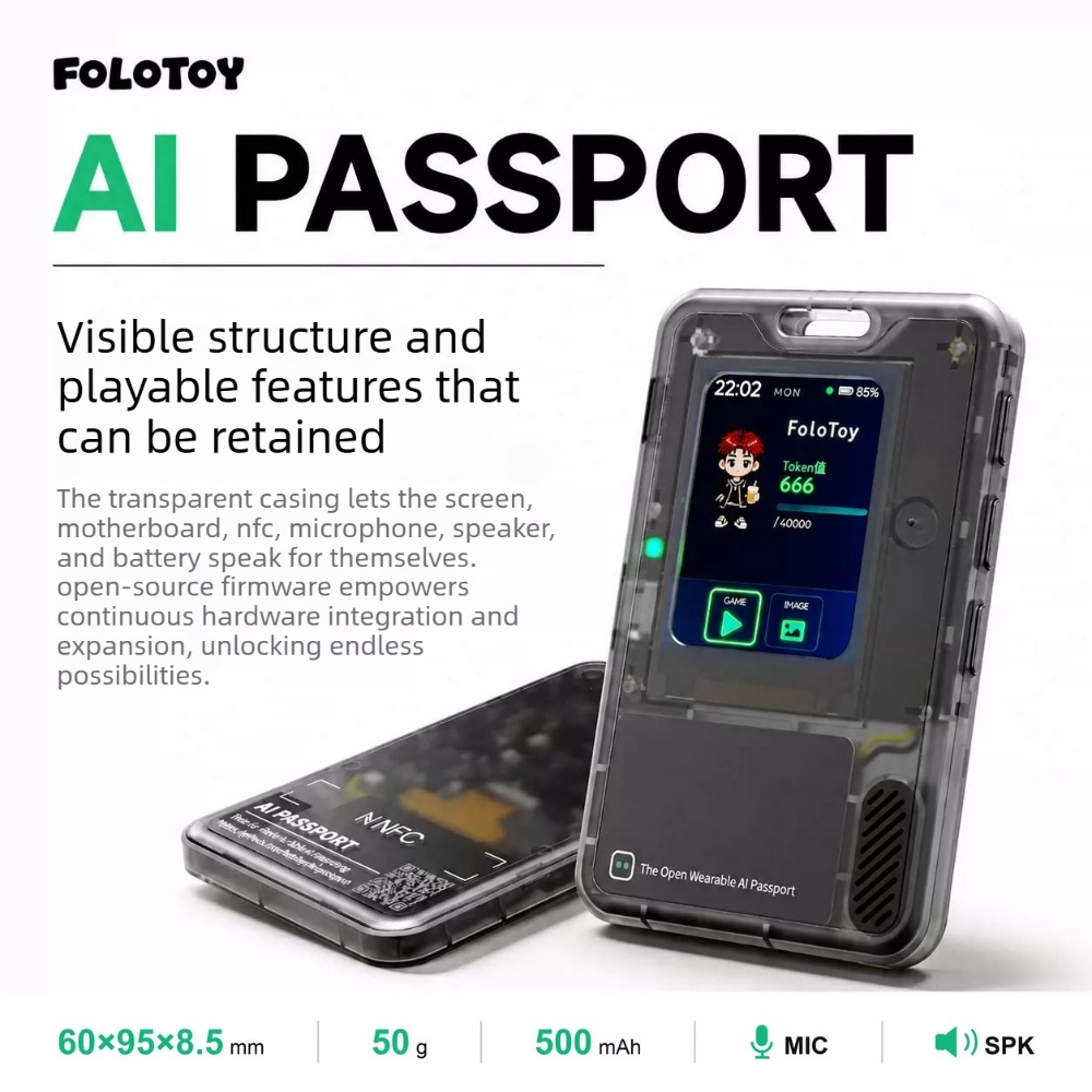 FoloToy AI PASSPORT Electronic - Speaker Kit recension och pris