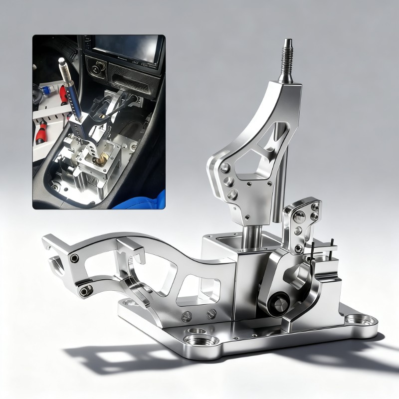 Aluminum Billet Shifter Box Ge - Knob Aluminum recension och pris