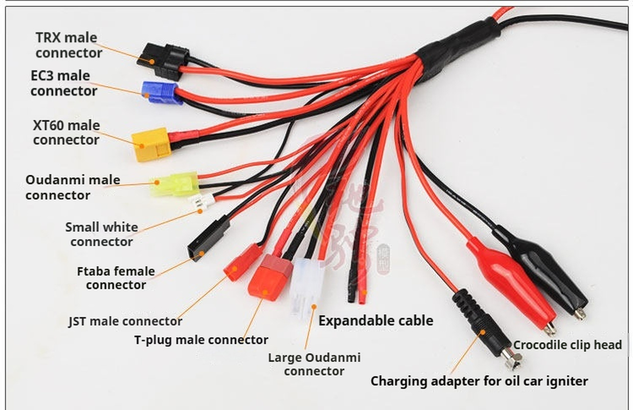 B6 Charging Cable Banana Plug  - Banana Plug recension och pris