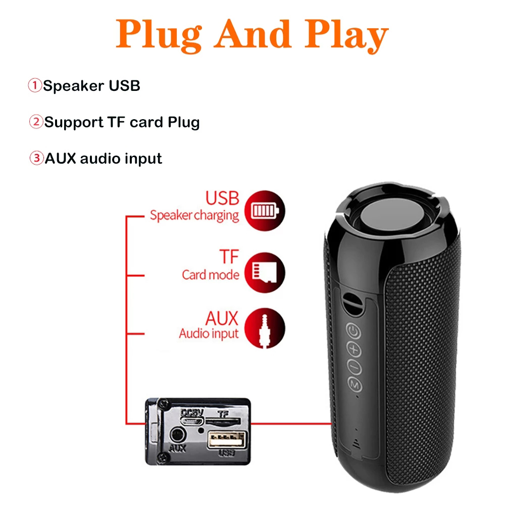 Portable Wireless Bluetooth Sp - Sbc Audio Amplifier recension och pris