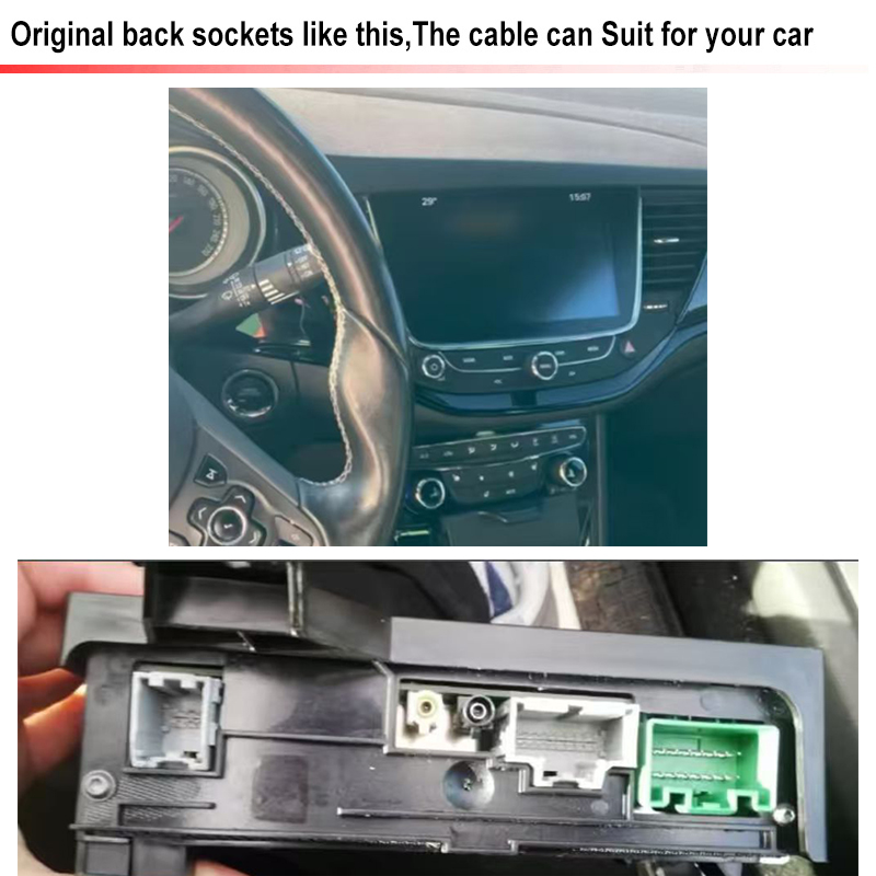 Car Radio Wire Harness Power A - Audio Cable Rca recension och pris