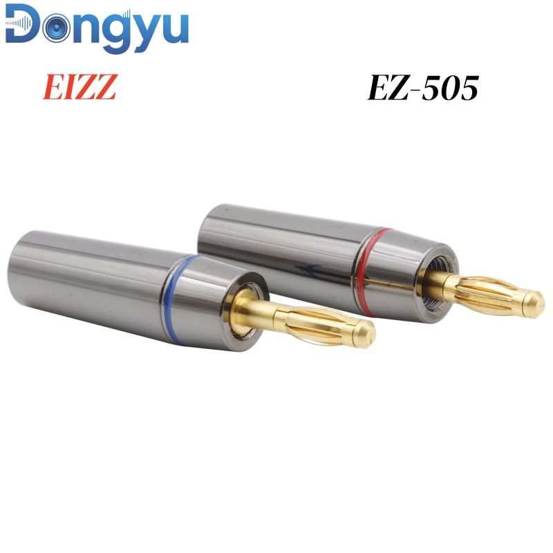 EIZZ EZ‑505 Gold‑Plated Pure C - Banana Plug recension och pris