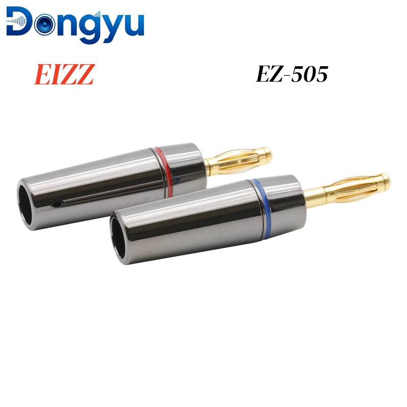 EIZZ EZ‑505 Gold‑Plated Pure C - Banana Plug recension och pris