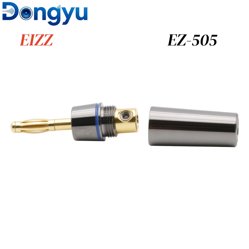 EIZZ EZ‑505 Gold‑Plated Pure C - Banana Plug recension och pris