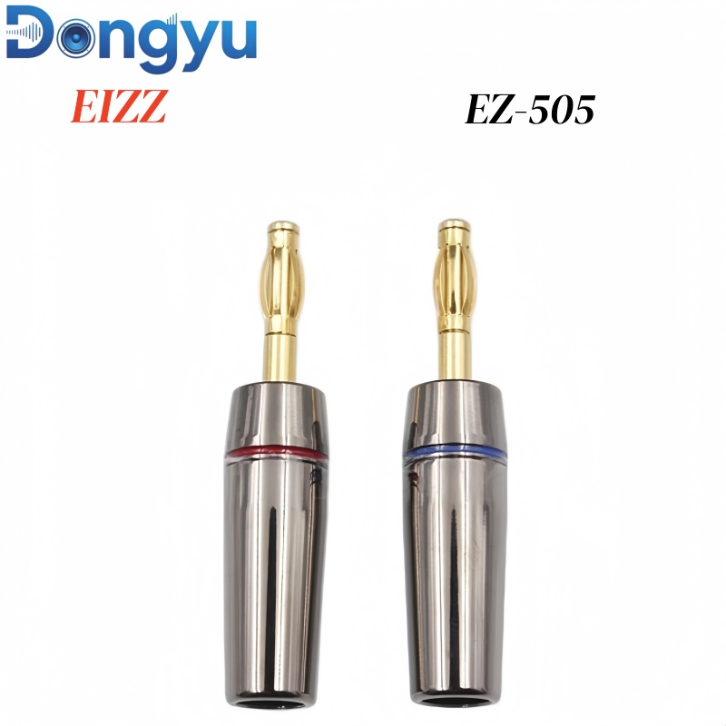 EIZZ EZ‑505 Gold‑Plated Pure C - Banana Plug recension och pris