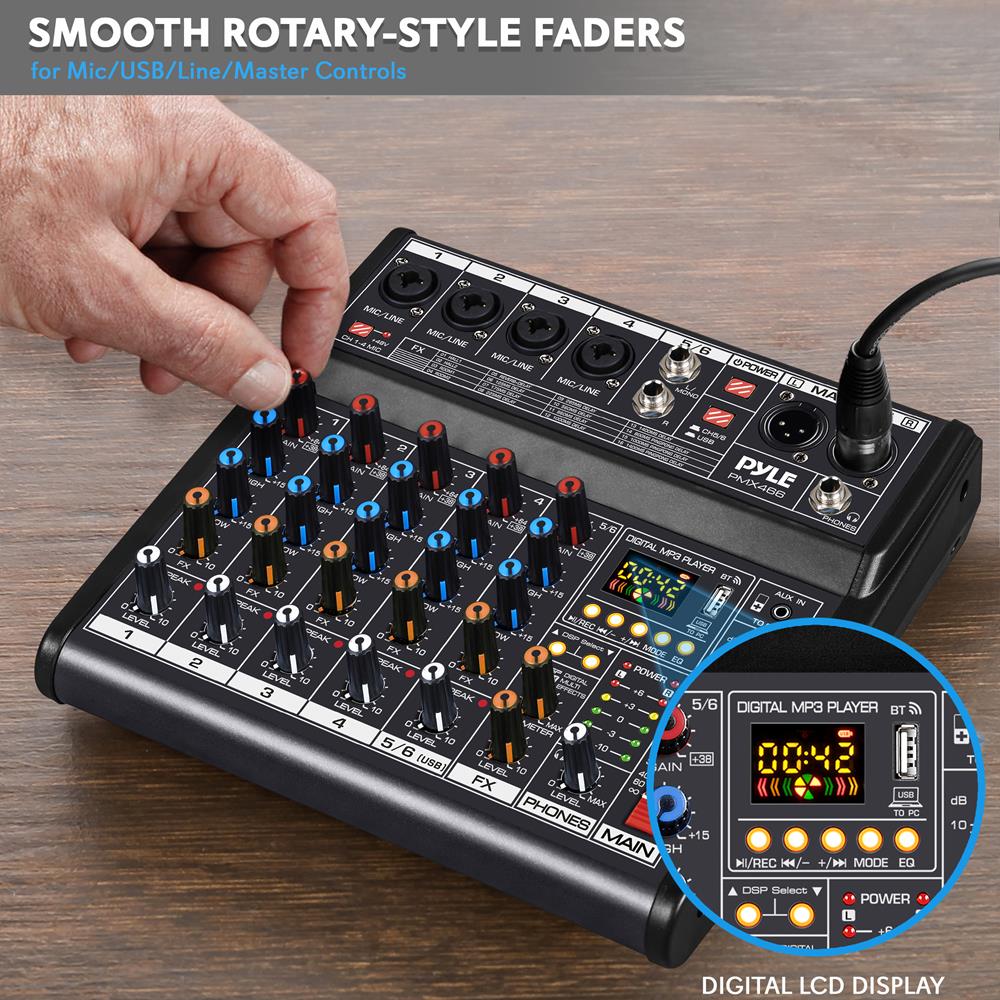 Compact Audio Mixer Pro Audio  - Audio Interface recension och pris